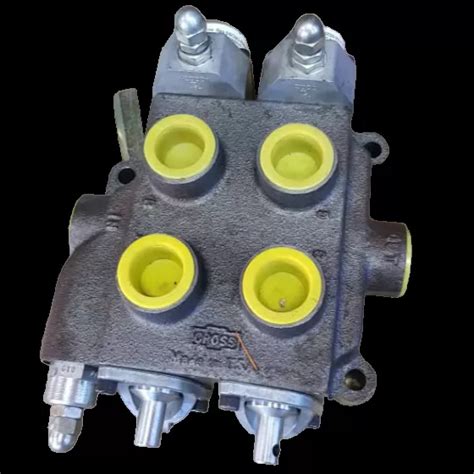 cross hydraulic control valve manual